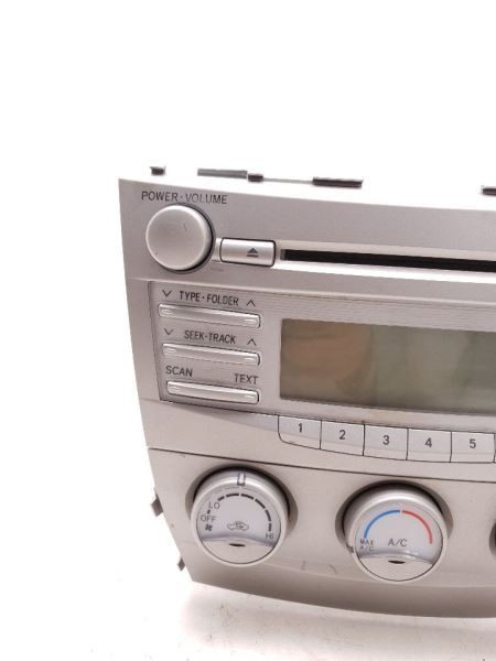 10-11 TOYOTA CAMRY RADIO/STEREO RECEIVER UNIT ASSEMBLY