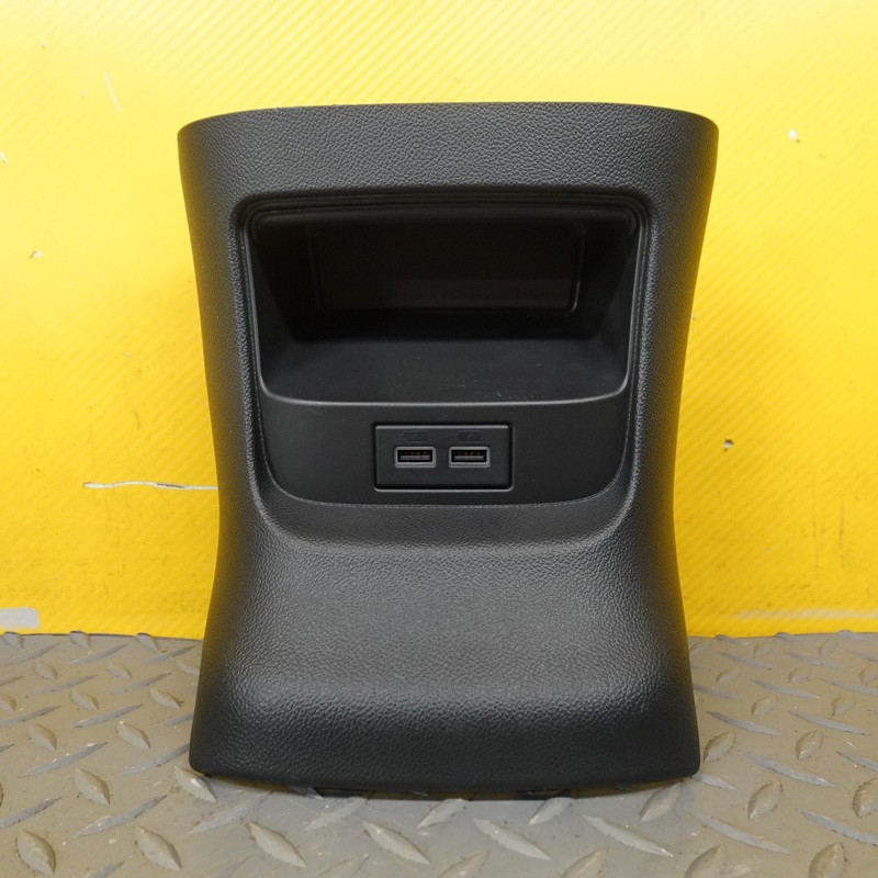 2018-2024 ALFA ROMEO STELVIO CONSOLE REAR BACK COVER OEM BLACK 156126136