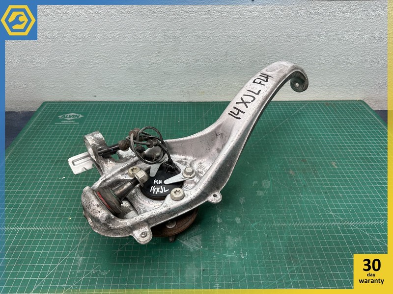10-19 JAGUAR XJ XJR RWD FRONT LEFT DRIVER SIDE SPINDLE KNUCKLE W/ HUB OEM