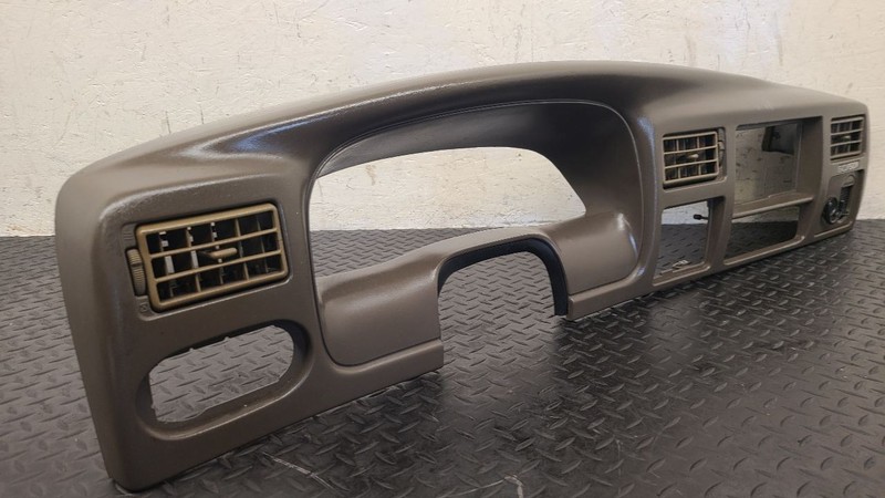 00-04 Ford Excursion 4x4 Dash Radio Bezel Tan OEM YC3Z-78044D70-AAA
