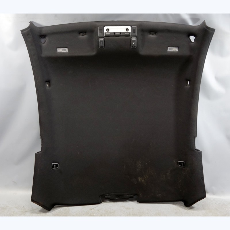 Damaged 06-07 BMW E63 M6 Coupe Interior Headliner Lining Black Anthrazite OEM
