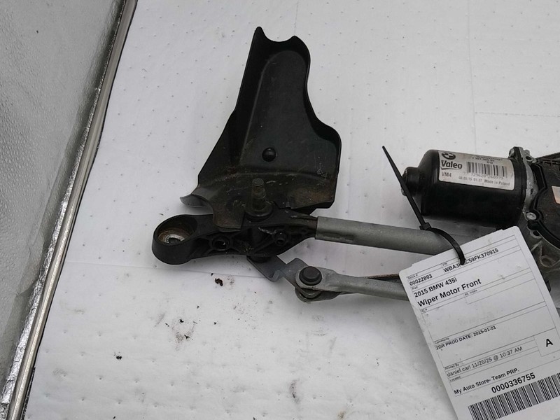 Used Windshield Wiper Linkage fits: 2015 Bmw 435I 2.0L 4 cylinder Grade A
