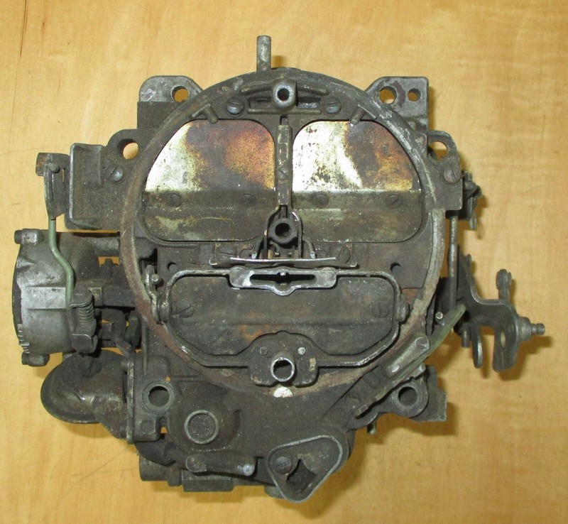USED 4 BARREL ROCHESTER Q-JET CARBURETOR 17056228 C6 R4-M4MC 1975-77 CHEVY/GMC