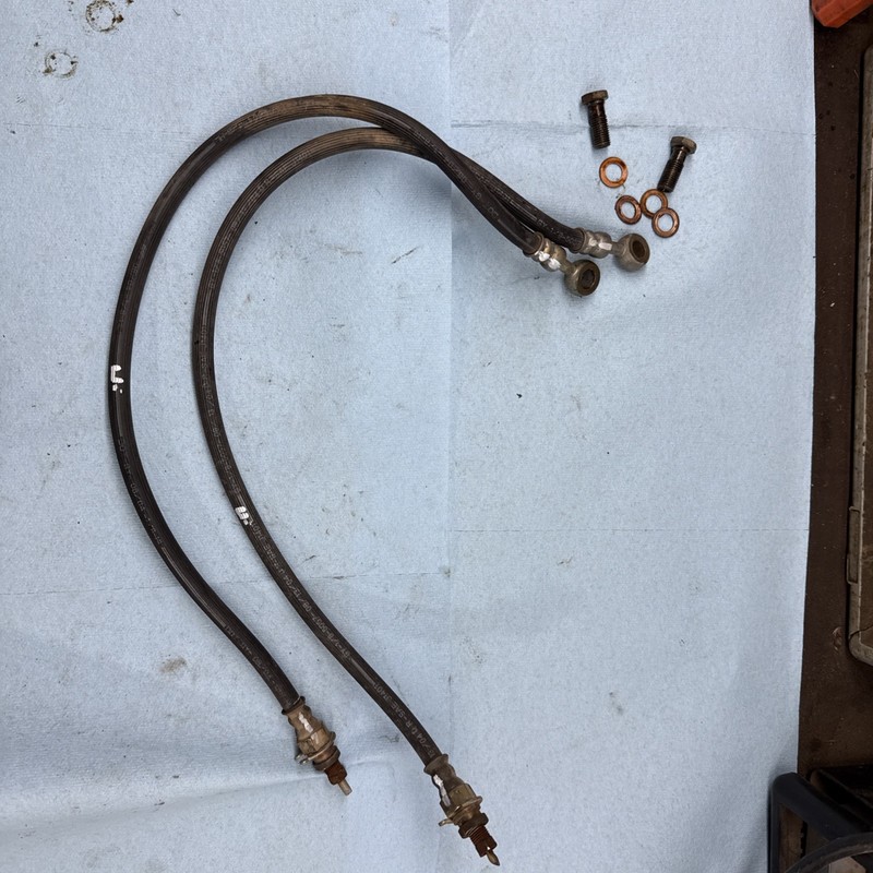 2008 Polaris GEM Electric Golf Cart front brake lines