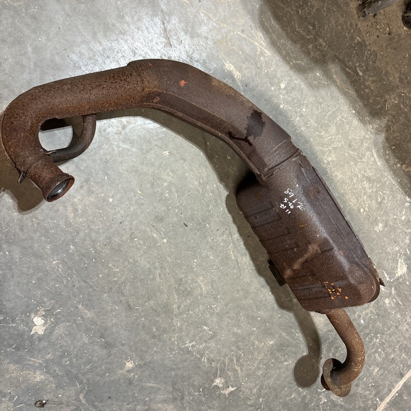 1988 89 YAMAHA Wide Track Snowmobile VK540 VK 540 Motor Exhaust Muffler # 11