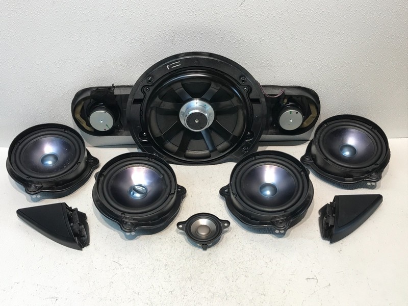 2005-2009 MERCEDES CLS500 Subwoofer Speaker Tweeter Set of 8 OEM