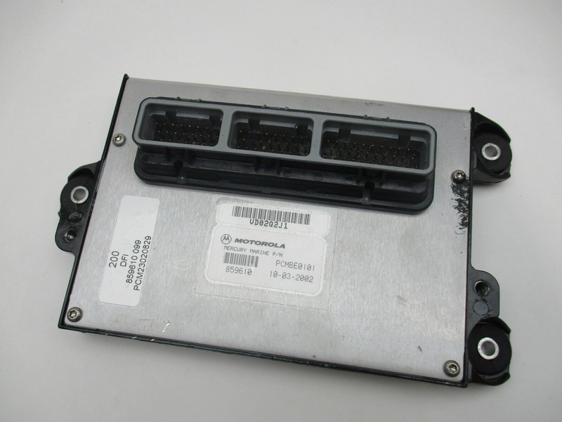 859610A70 Mercury Mariner 200 Hp DFI ECM Engine Control Module 2001-02