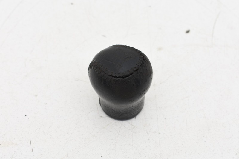 2001 TOYOTA MR2 SPYDER ZZW30 M/T LEATHER SHIFT KNOB BLACK OEM KW64
