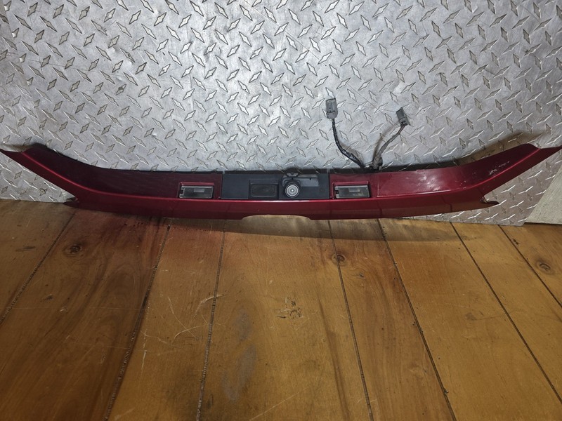 15 16 17 2013-2016 Ford Fusion Rear Trunk Lid Handle Upper Panel W/camera Red
