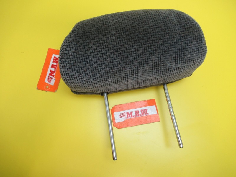 FRONT SEAT HEAD REST HEADREST CAR CLOTH RIGHT LEFT grey 1992 92 TOYOTA CELICA GT