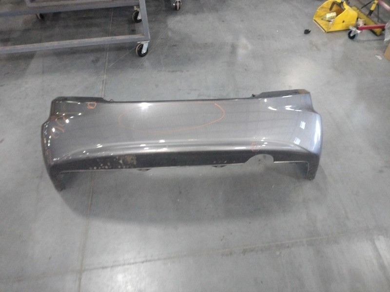 2012 Honda Civic Rear Bumper Assembly Grey OEM 257189 - Scratches, 78K Miles