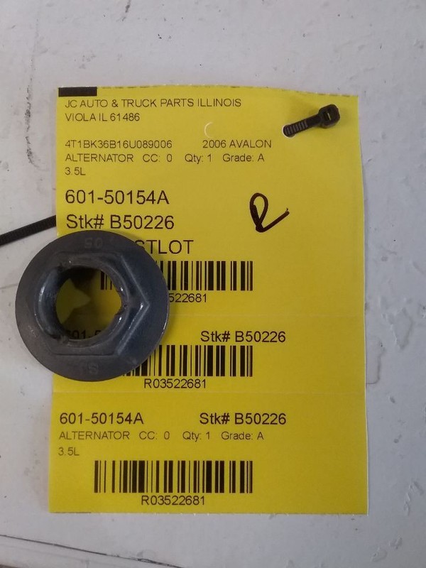 Alternator 2GRFE Engine 6 Cylinder 100 Amp Fits 05-18 AVALON 3522681
