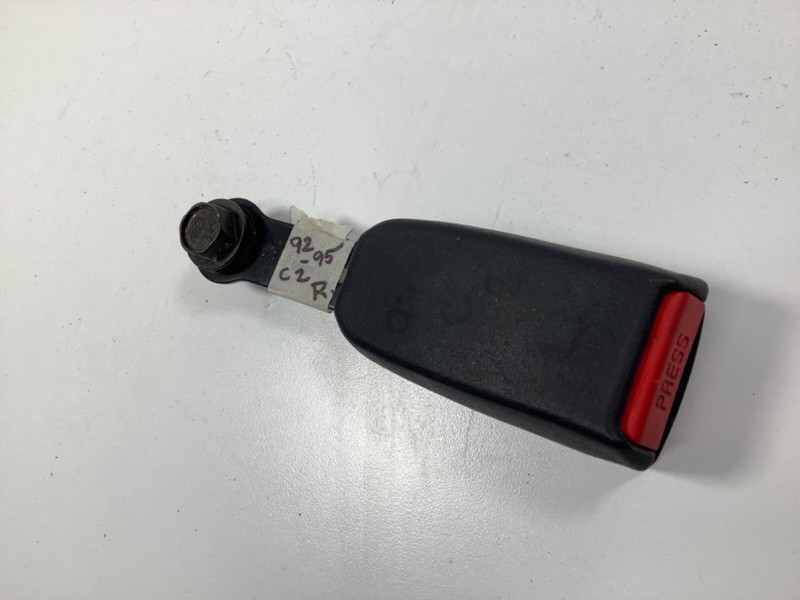 92-95 Honda Civic 2D/3D Right Front Seat Belt Buckle Black 04813-SR0-A13ZB OEM