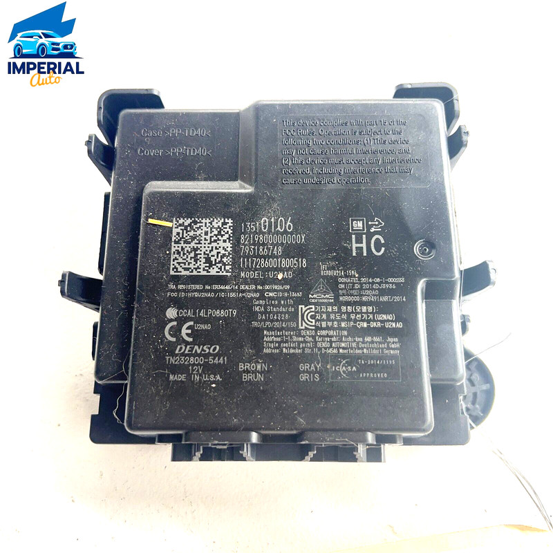 GMC TERRAIN 2018 Chevrolet Trax Camaro KEYLESS ENTRY COMPUTER CONTROL MODULE OEM