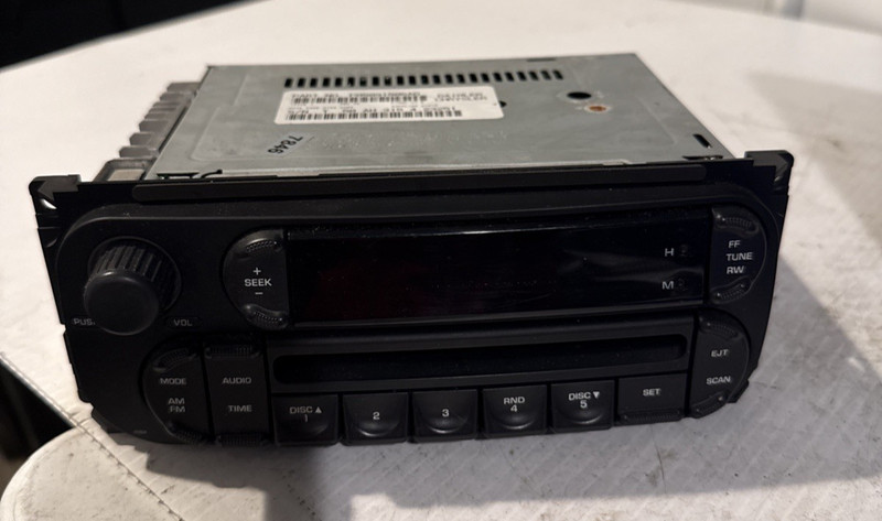 Audio Equipment Radio Convertible Receiver Fits 02-06 SEBRING 05091506ad