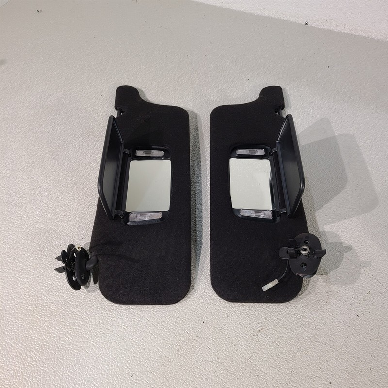 94-98 Mustang Coupe Sun Visors Black Visor Set Aa7441