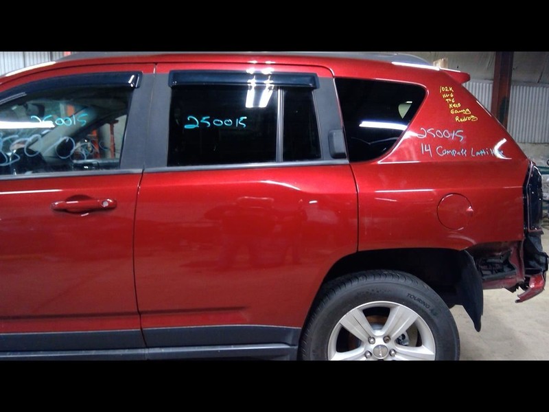Driver Rear Side Door Classic Style Power Window Fits 11-17 COMPASS 1521661