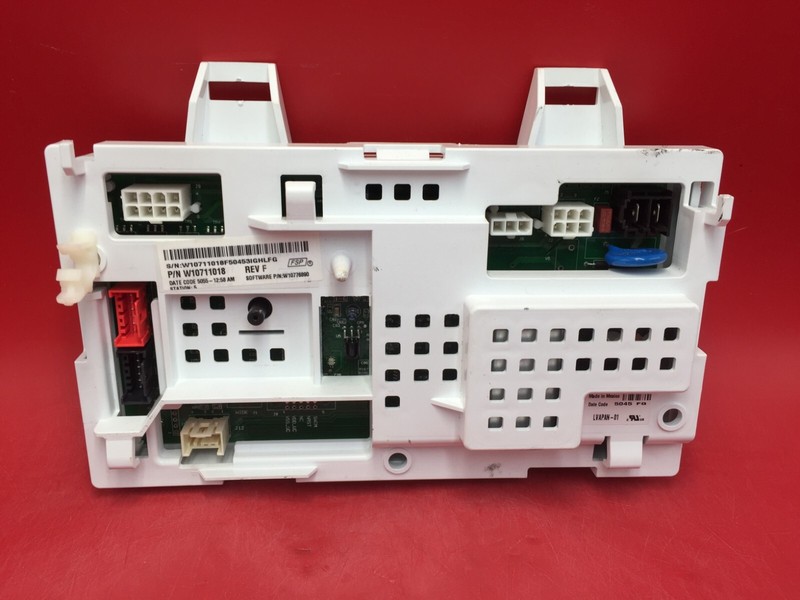 WHIRLPOOL WASHER CONTROL BOARDW10711018 REV FWD-12020*