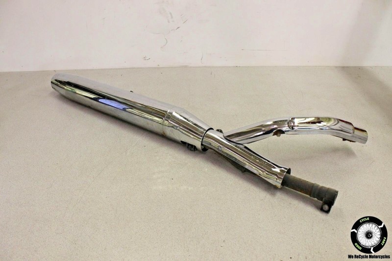 2001 Yamaha Royal Star XVZ1300TF RIGHT MUFFLER EXHAUST SILENCER PIPE XVZ 1300 01
