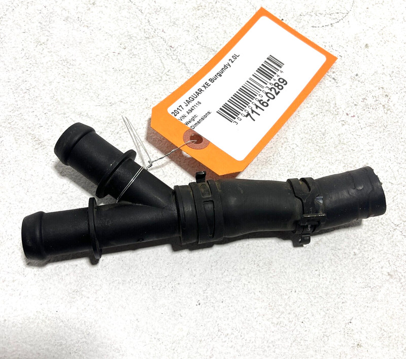 Engine Radiator Water Line Tubes Pipes Jaguar XE 2.0L Gas 2017 OEM