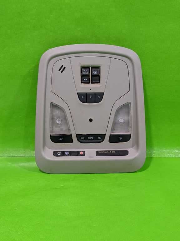 17-20 IMPALA OVERHEAD CONSOLE W/SUNROOF W/GARAGE OPENER OEM 4383-7