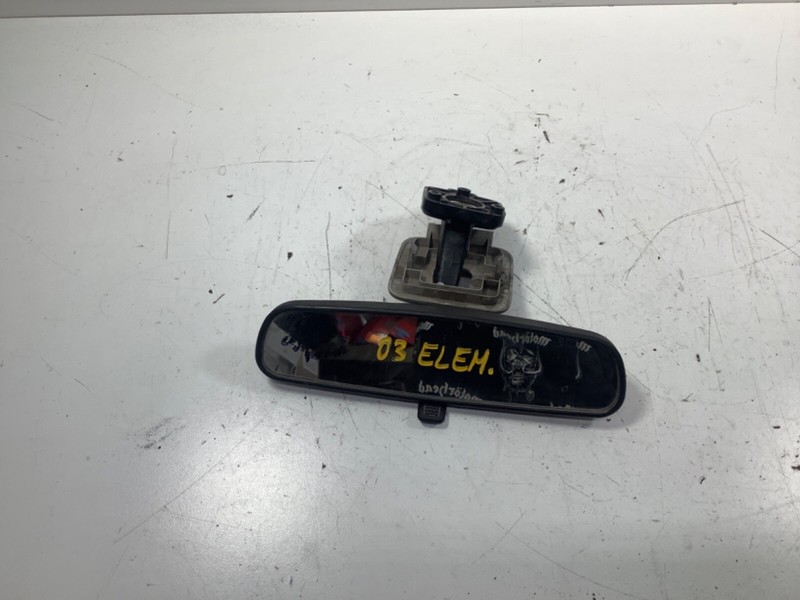 03-06 Honda Element Inside Center Mirror Assembly Black 76400-SCV-A01ZA OEM