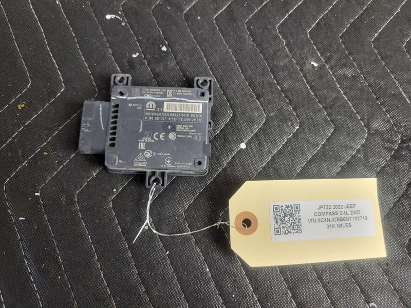 Used Oem Jeep Front Radar Cruise Distance Sensor Module 2022 Compass