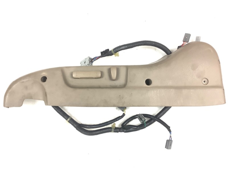 98-00 Accord V6 Left Seat Reclining Cover Switch Side Trim Bezel Garnish Beige