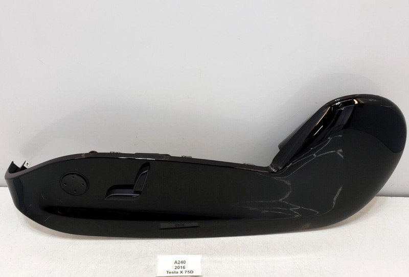 ✅ 16-20 OEM Tesla Model X Front Left Driver Seat Switch Outer Cover Trim