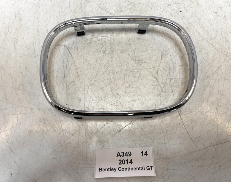 ✅12-18 OEM Bentley Continental GT Center Console Shift Shifter Trim Bezel Chrome