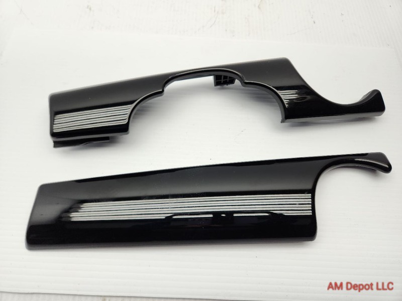 2013 Mini Cooper S R55 R56 R57 R58 R59 Dashboard Trim Set Piano Black 2pc