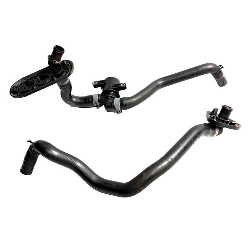 📌 2017-2020 AUDI A4 A5 HVAC HEATER CORE TO VALVE OUTLET WATER TUBE PIPE SET OEM