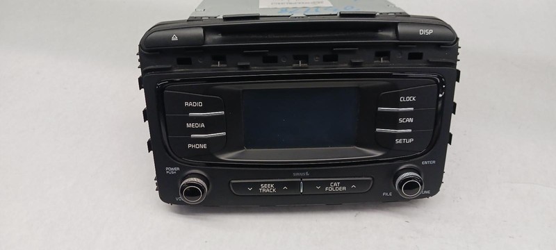 2017 KIA SORENTO radio receiver AM-FM-CD-MP3-satellite 96180C6000 OEM 16 17 18