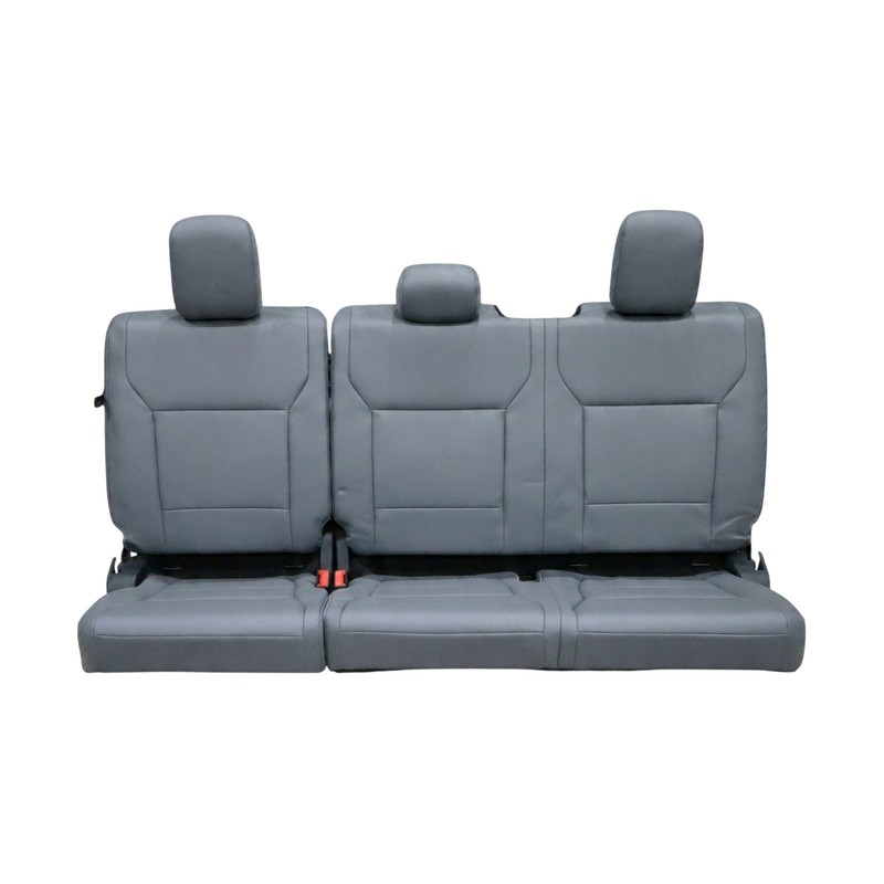 23-26 Ford SUPER DUTY Extended Cab REAR Bench Seat Grey VINYL Replacement OEM