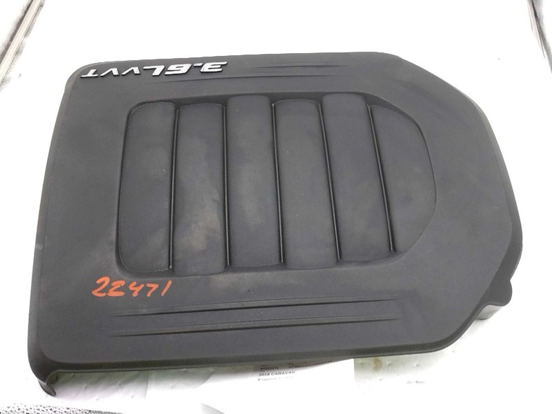 Dodge Caravan 2018 Engine Cover Grey OEM Used Part 5977816 163K Miles