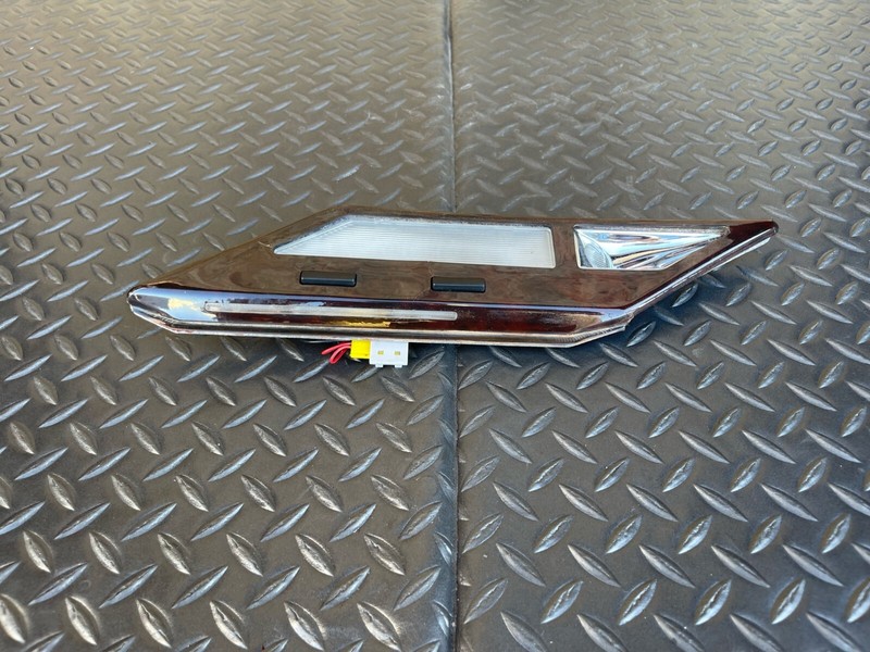 95-01 BMW 750iL E38 Interior Map Lamp Reading Light Wood Rear Left C Pillar OEM