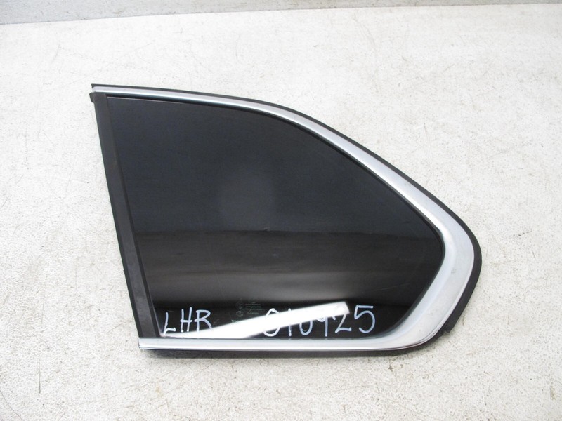 07-13 BMW E70 X5 REAR LEFT DRIVER QUARTER WINDOW GLASS OEM 010925