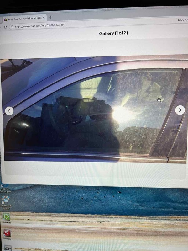 Front Door Glass/window MERCEDES E320 Left 03 04 05 06 07 08 09