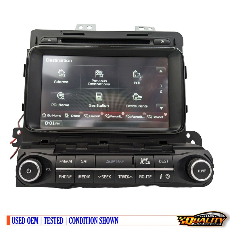 2014-2015 Kia Optima Navigation Gps Radio Stereo Touch Screen 96560-2T900Ca OEM