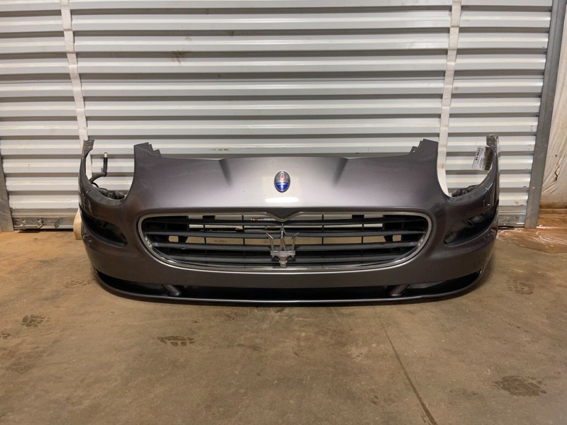 2005-2007 MASERATI COUPE GT FRONT BUMPER COVER PANEL W/ CENTER GRILL GRILLE OEM