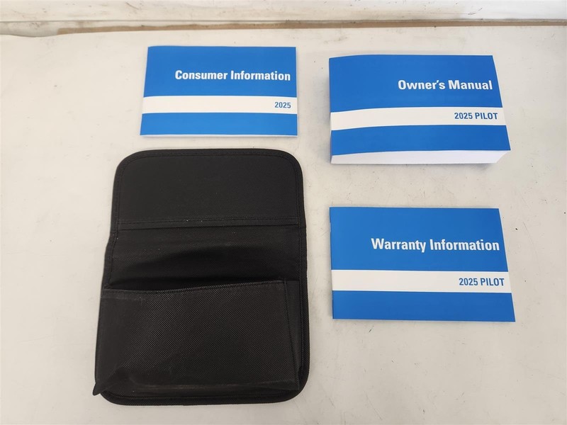 2025 Honda Pilot Manufacturer Owners Manual Sport