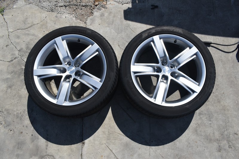 Camaro 2012 45th Anniversary 20x9 GM Rear Wheels PAIR 92238135 USED OEM ORIGINAL