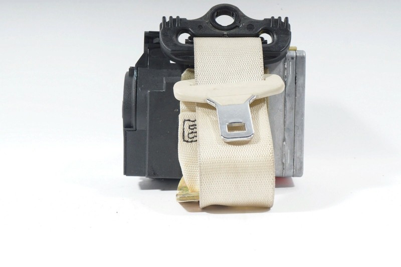 03-06 Mercedes S500 W220 REAR RIGHT PASS SIDE SEAT BELT RETRACTOR BEIGE 845A OEM
