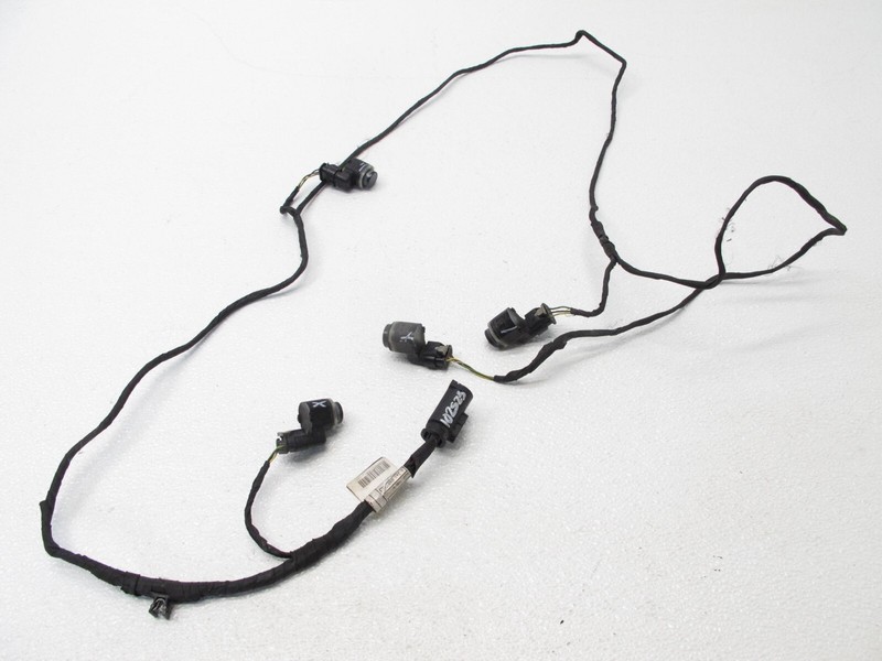 11-13 BMW F10 535i REAR BUMPER PDC PARK SENSOR WIRE WIRING HARNESS OEM 102523