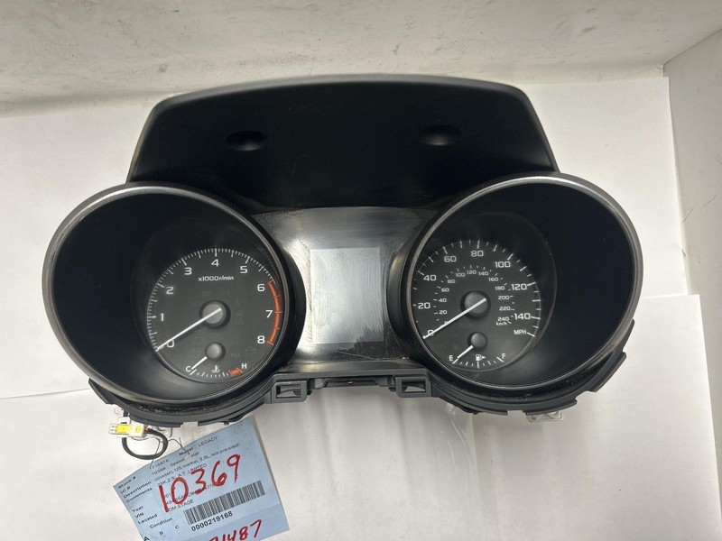 17 SUBARU LEGACY Speedometer cluster 2.5L CVT 25k miles OEM 1 Year Warranty!