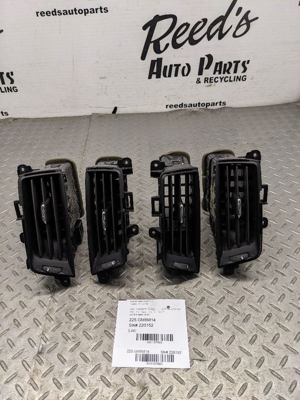 2014-2018 SIERRA SILVERADO DASH VENTS HEATER HEAT A/C AC SET OF 4 LH RH 1187665