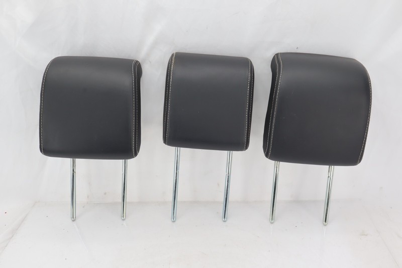 ✅ 10-13 Range Rover Tan Leather Rear 2nd Row Seat Headrest Head Rest Set 3x OE
