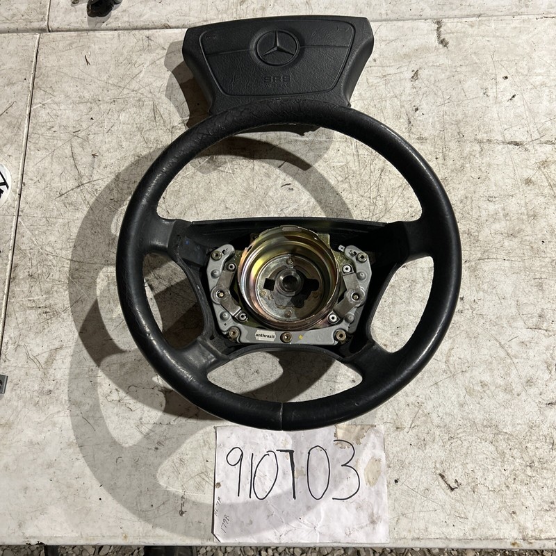 1996-1999 MERCEDES W210 E320 E430 Steering Wheel Black OEM