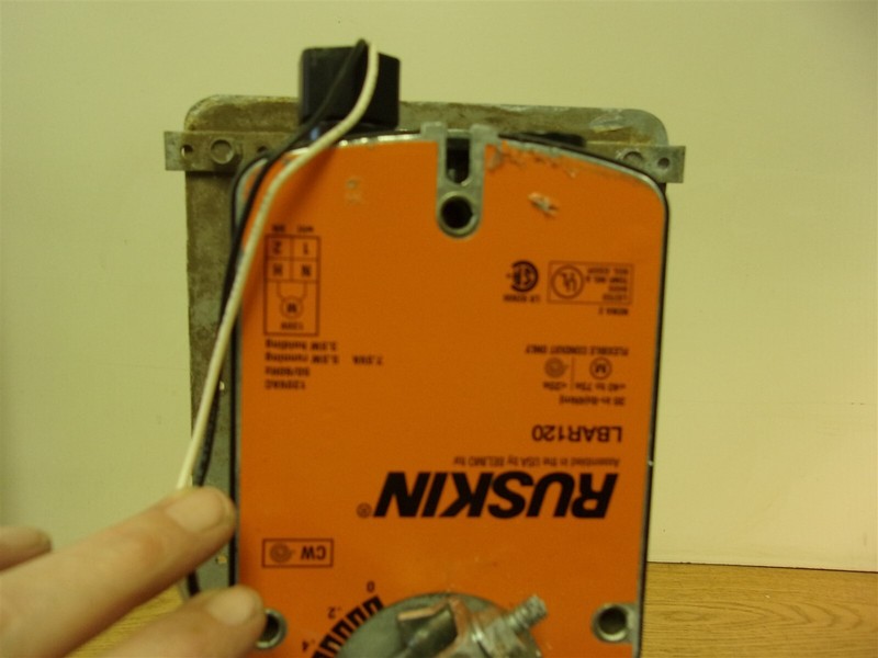 Ruskin LBAR120 Damper w/ LX 225397 *FREE SHIPPING*