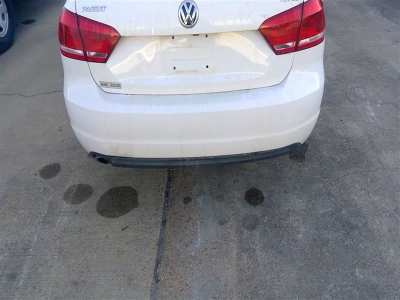 Rear Bumper Sedan Without Chrome Moulding Fits 12-15 PASSAT 574946